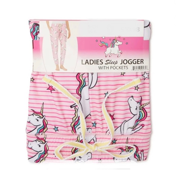 Unicorn 🦄 Super Soft Pink Starlight Jazzy Jogger Pants with Pockets! NWT - Picture 6 of 10
